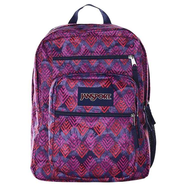 JanSport JanSport Polyester Backpack Unisex Purple
