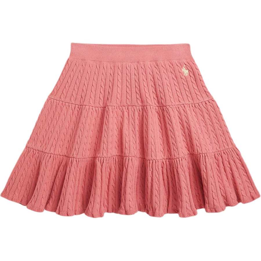 Polo Ralph Lauren SS26 Solid Color Moderate Skirt Summer Classic Version Kids'