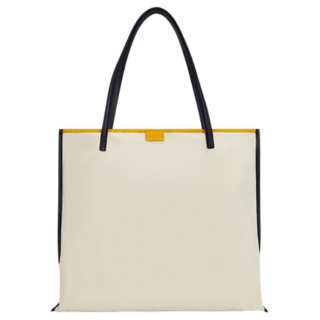 Agnes B. logo-lettering canvas tote bag