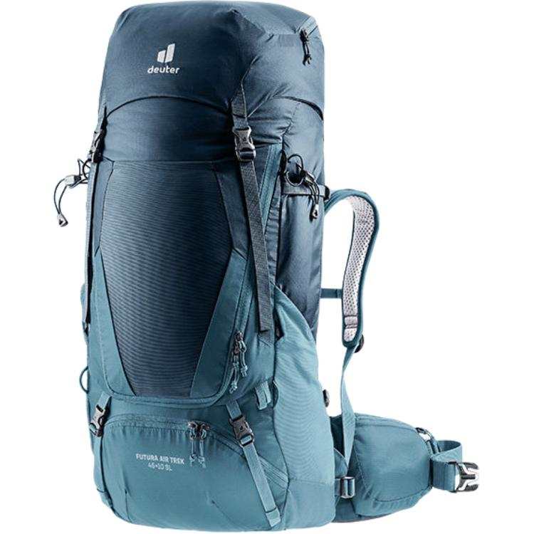 DEUTER 45+10SL Double Shoulder Outdoor Bag PA Sea Blue/Obsidian Black Women's