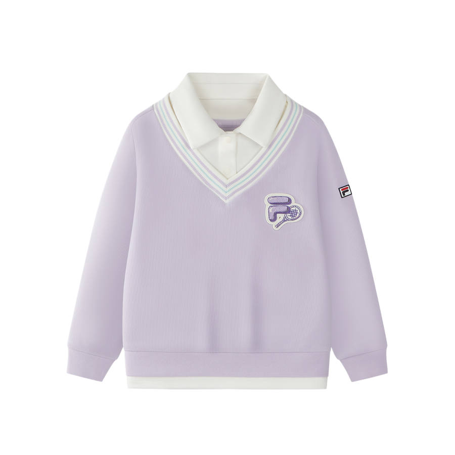 FILA KIDS Sweatshirt PERFORMANCE FPH Sonic Purple Children Aged 3 7 Years Old