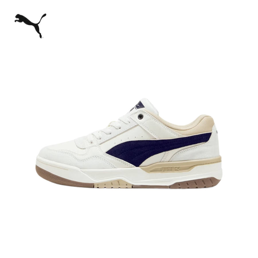 PUMA Rebound Retro Textile, Artificial Leather, Leather Slip Resistant Low top Skateboard Shoes Unisex