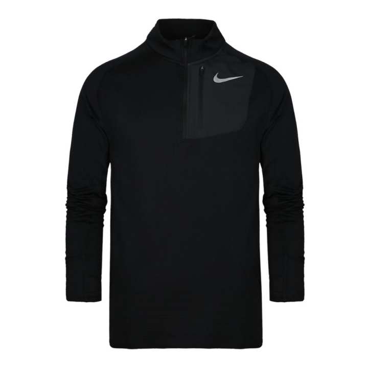 Nike Nike T Shirts Men's Black Stand Collar Moderate