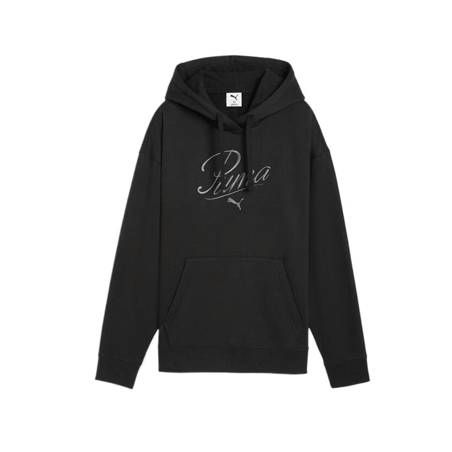 PUMA Thickened And Fleece Lined Hooded Sports Sweatshirt Women's