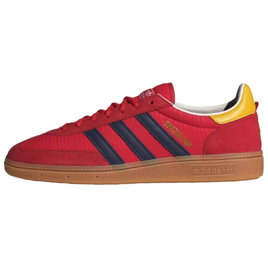 Adidas Originals HANDBALL SPEZIAL Leather Low top Skateboard Shoes Unisex Preppy Red