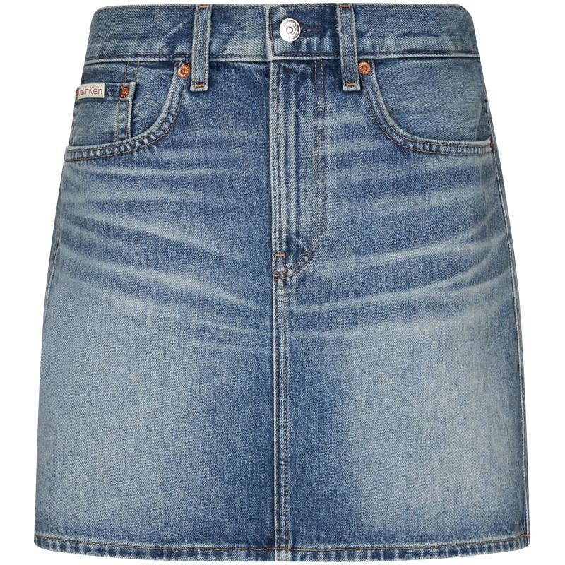 CALVIN KLEIN Denim Short Skirts Women's