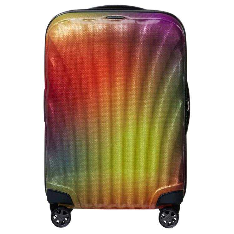 Samsonite SAMSONITE C LITE Polypropylene PP Trolley Bag 20 Inch Unisex Neon Multicolor
