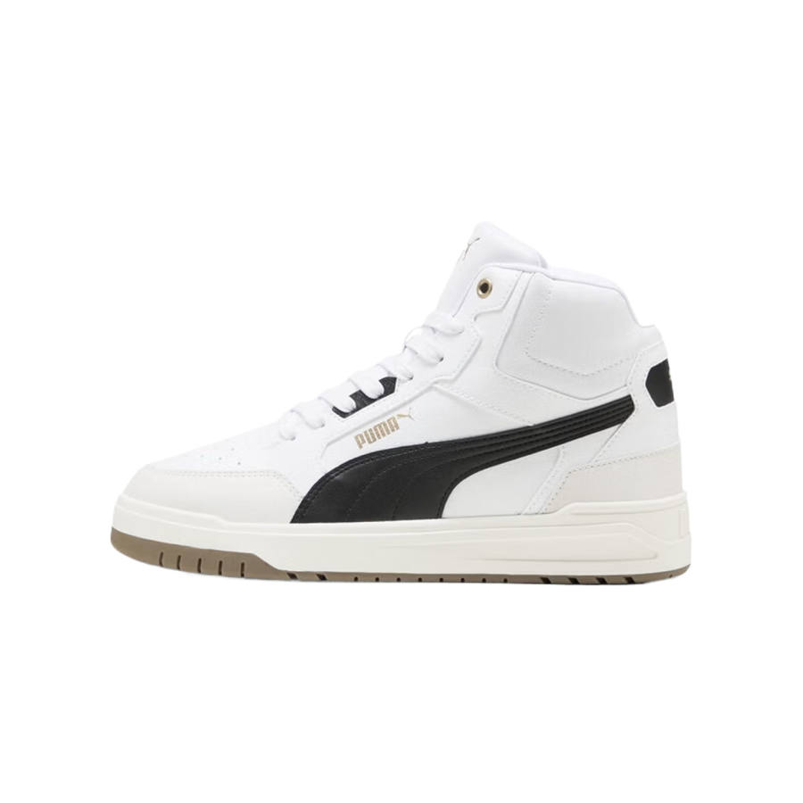 PUMA Shuffle Artificial Leather Slip Resistant Support Mid top Casual Shoes Unisex