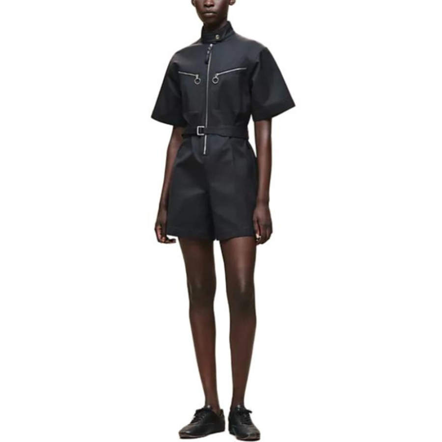 HERMES HERMES Jumpsuits Women's Black Moderate Jumpsuit