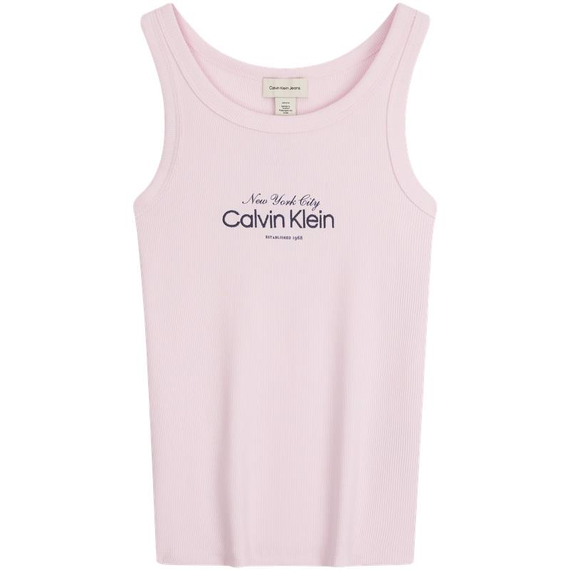 Calvin Klein Tank Tops Women's Crew Neck Other