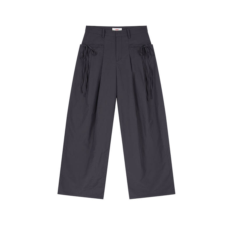Kirsh Casual Pants Women's Dark Gray Moderate Wide Leg Pants