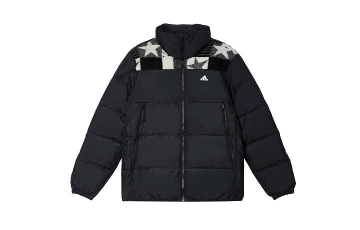 Adidas Adidas Down Jackets Unisex Black Stand Collar Moderate