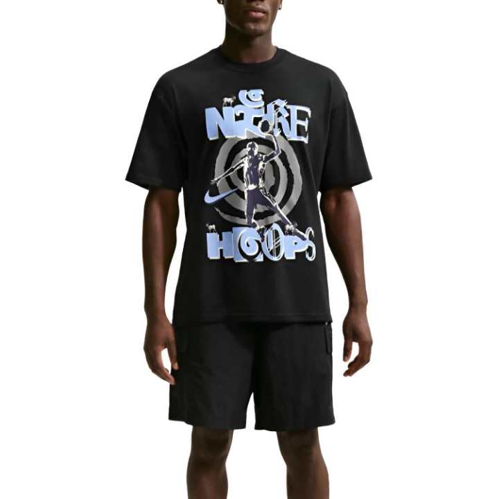 Nike Nike Basketball Jerseys Men's Black Crew Neck Moderate
