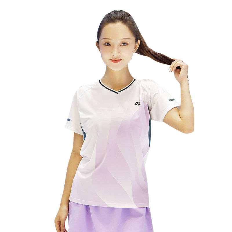 YONEX T Shirts Women's V Neck