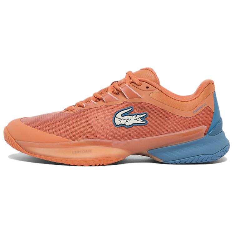 LACOSTE Tennis Shoes Men's Low Top Orange