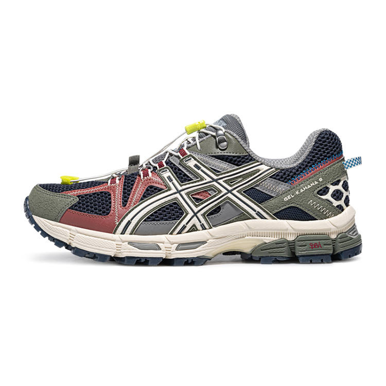 ASICS Gel Kahana 8 FL Fabric Breathable Abrasion Resistant Rebound Low top Casual Shoes Unisex
