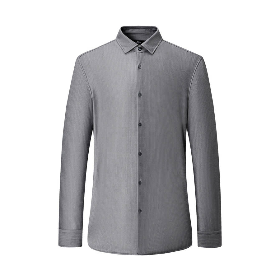 SEPTWOLVES SEPTWOLVES Shirts Men's Medium Gray Thickened