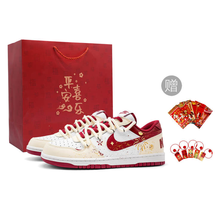 Nike Nike Big Fomo Low top Skateboard Shoes Men's Red