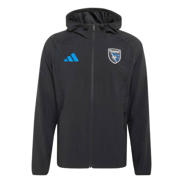 Adidas Adidas Jackets Men's Black/Blue Hooded Non Detachable Moderate Other