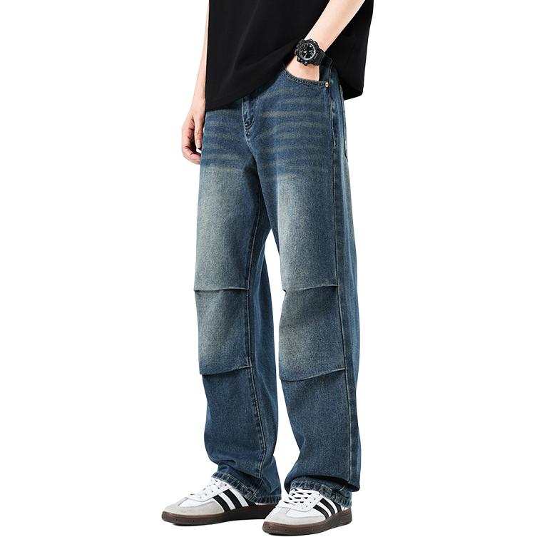 Tonlion Jeans Unisex Moderate Straight Fit Pants