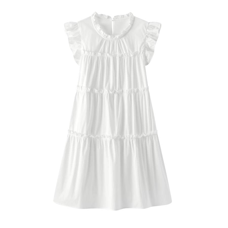 Semir Sleeveless Dresses Women's Crew Neck Moderate Mid Length