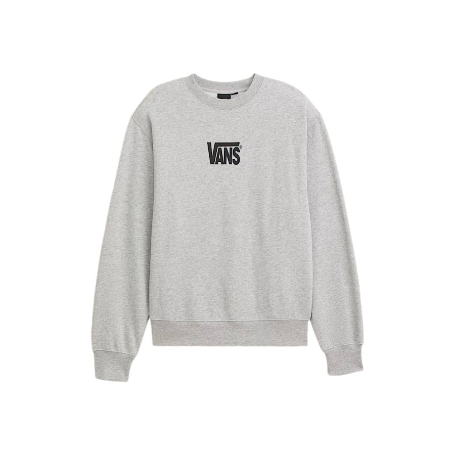 Vans Sweatshirts Men's Concrete Gray Crew Neck Moderate