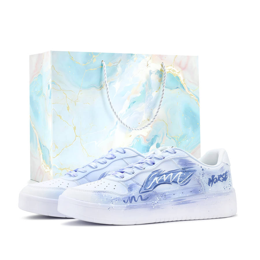 Li-Ning Li Ning Floating Boat Abrasion Resistant Cushioning Low top Skateboard Shoes Unisex