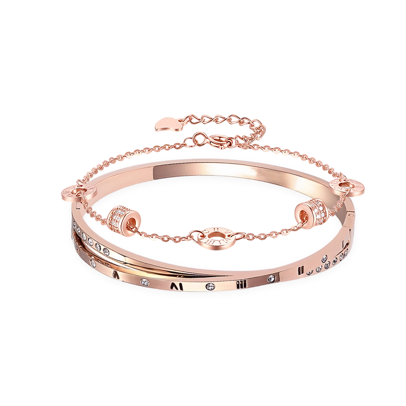 Barbie 925 Sterling Silver With Zircon Alloy Bracelets Women's