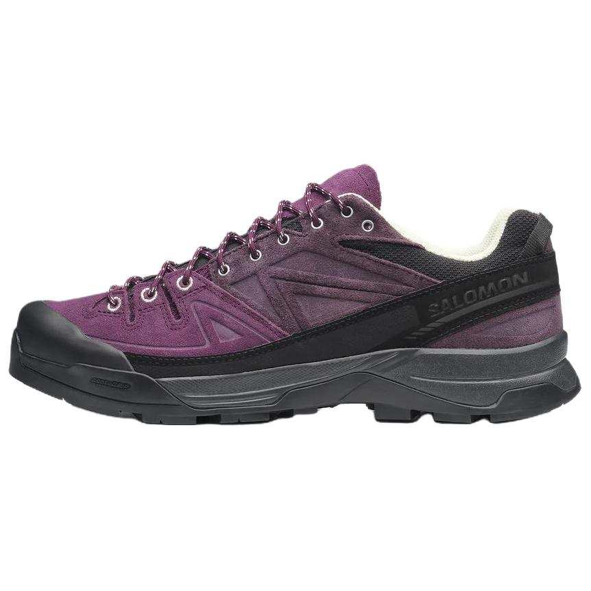 SALOMON X ALP Breathable Support Running Shoes Unisex Winter Plum Purple