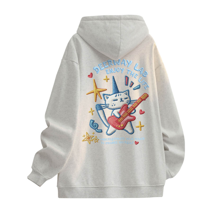 DEERWAY DEERWAY Sweatshirts Unisex Hooded Moderate Regular