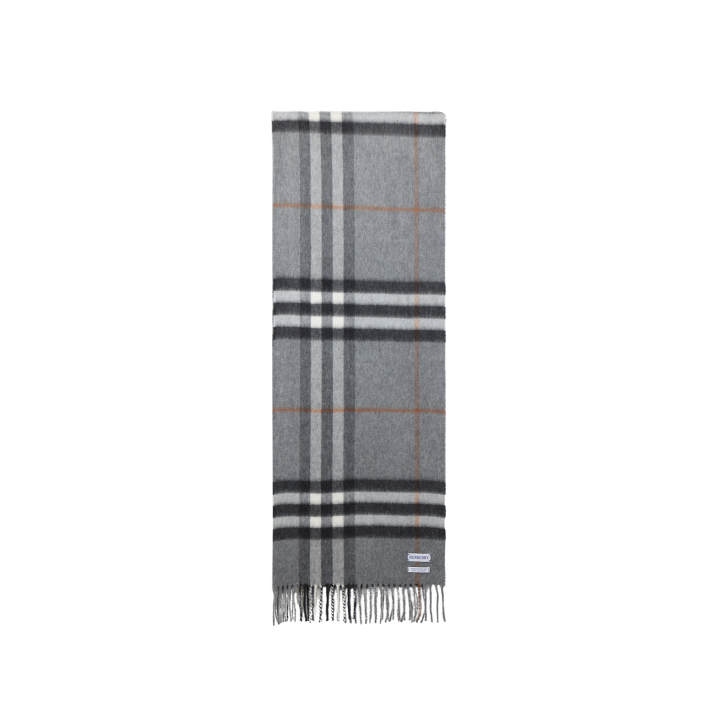Burberry Burberry Check Pattern Fringed Scarf