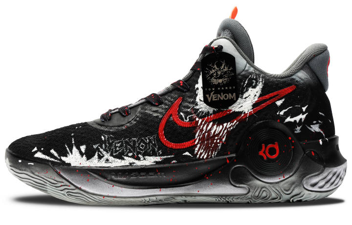 Nike Nike KD Trey 5 IX Mid top Basketball Shoes Unisex Black Red