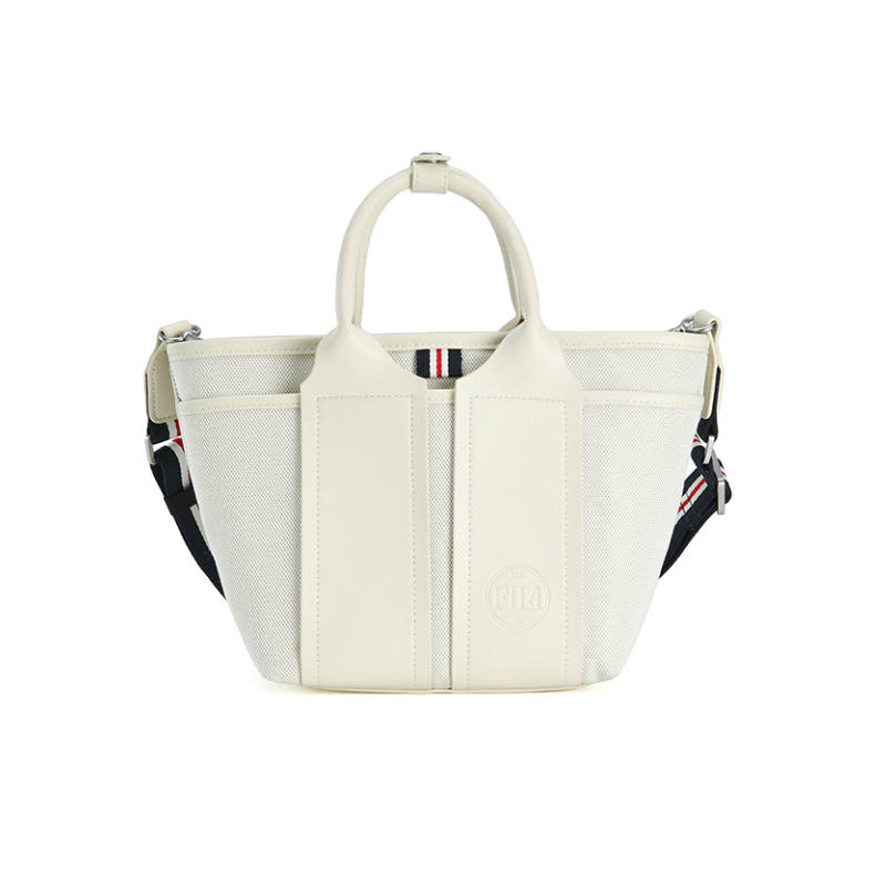 FILA Heritage Fabric, PU Crossbody Bag, Handbag Regular Women's Dove Gray