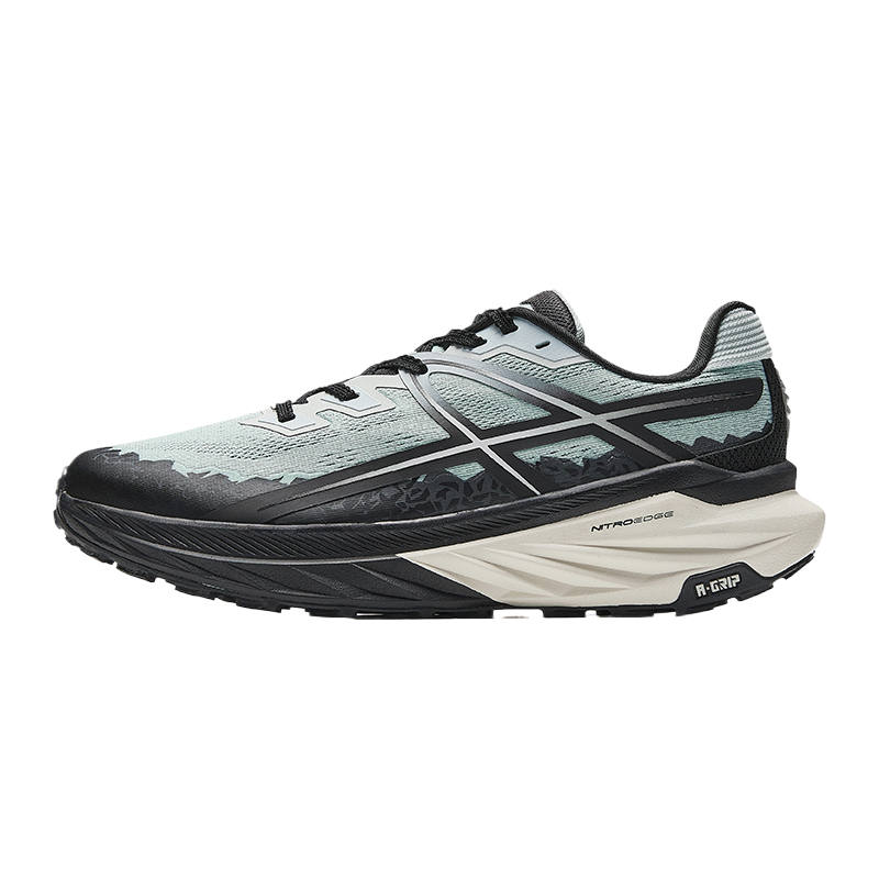 ANTA Trail Running Shoes Men's Low Top Black