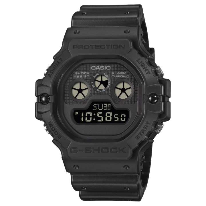 CASIO CASIO DIGITAL 5900 Quartz Movement Resin Strap Watch Men's Watches Black Dial