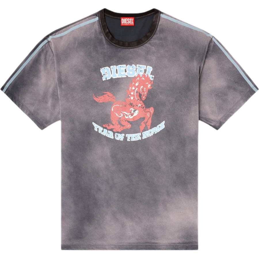 DIESEL Year Of The Horse Collection SS26 T Shirt Men's