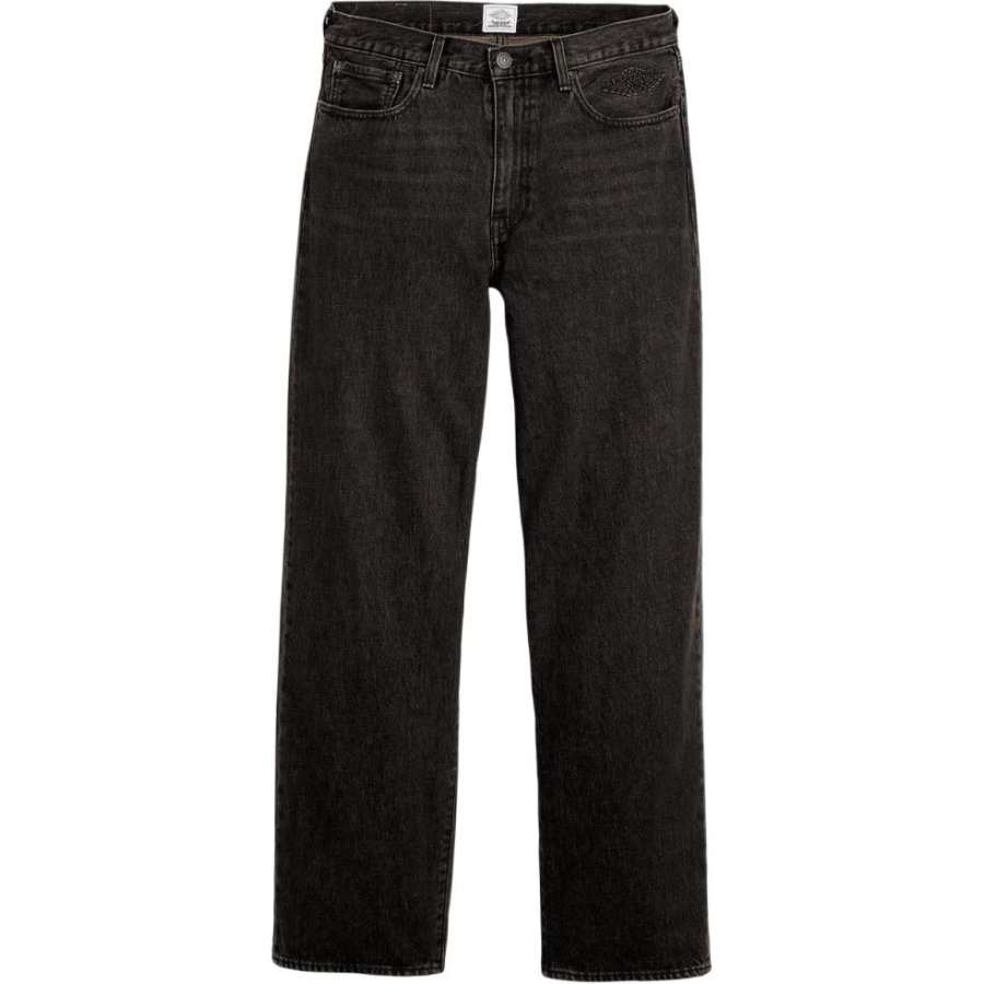 Levis X Jordan Jeans Men's Black Moderate Straight Fit Pants