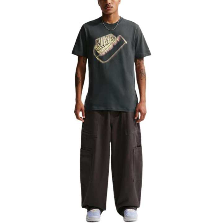 Nike Nike Sportswear T Shirts Men's Gray Crew Neck