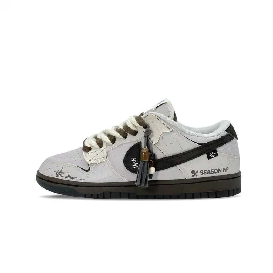 Nike Nike Crayon Puppy, Slow Tempo Leather, Textile Low top Skateboard Shoes Unisex