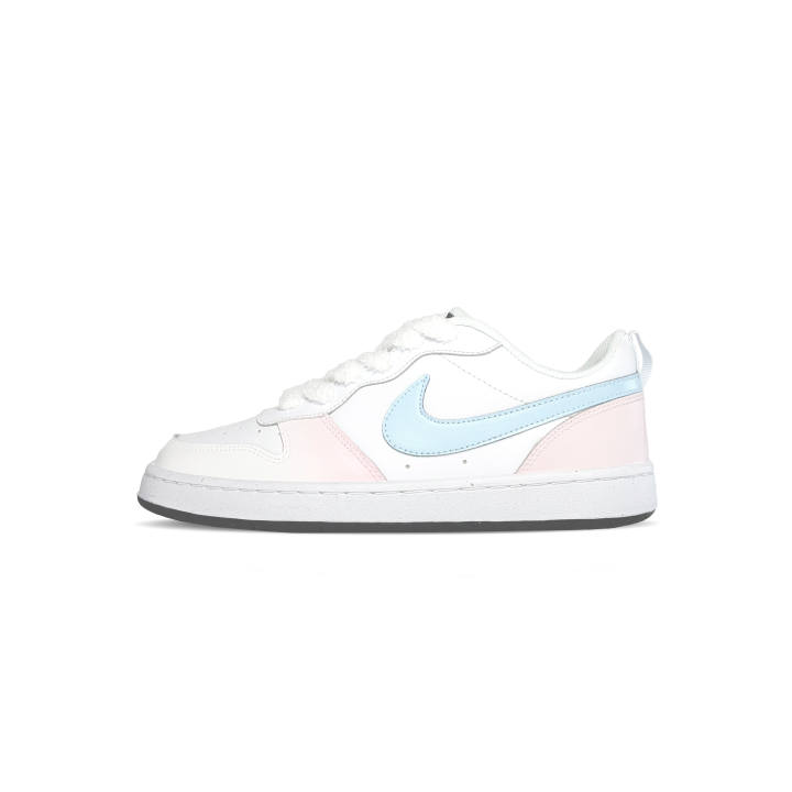 Nike Nike Court Borough Milk Blue Snowball Synthetic Leather, Leather Abrasion Resistant Breathable