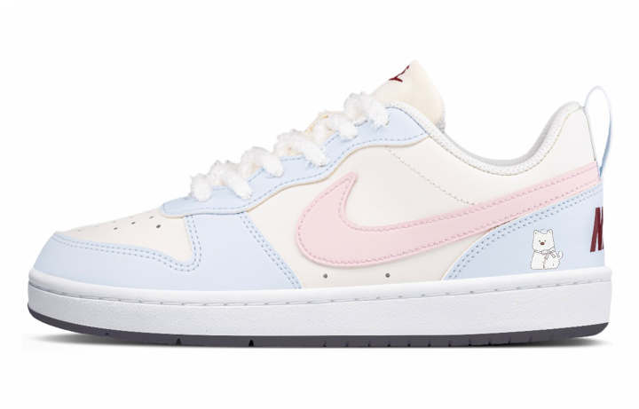 Nike Nike Court Borough 2 Low top Kids' Skateboarding Shoes Blue Unisex