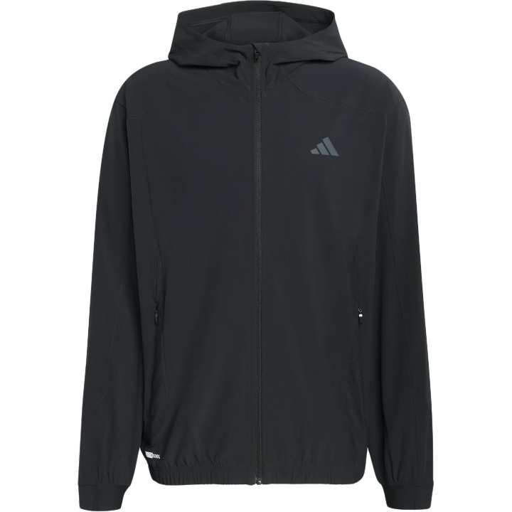 Adidas Adidas ESSENTIALS Jackets Men's Black Hooded Non Detachable Moderate Other