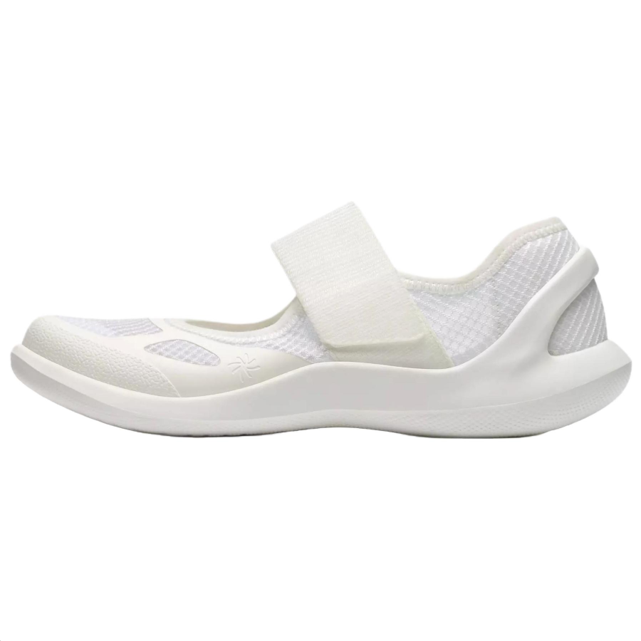 Clarks Solevana Strap Platform Mary Jane Shoes 4cm Women's White