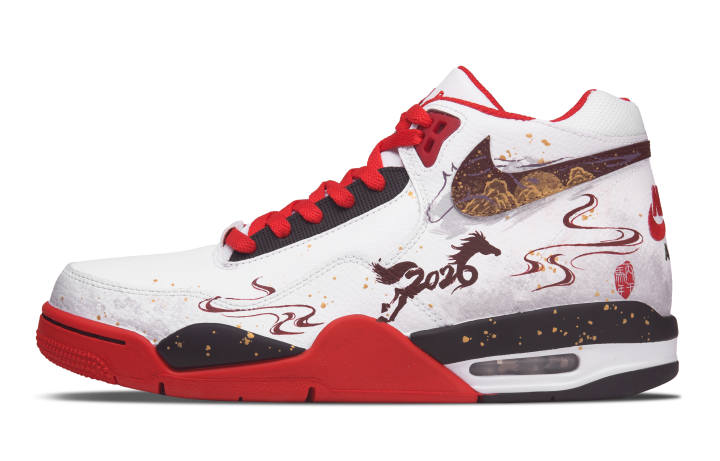 Nike Nike Flight Legacy Horse Brings Blessings And Prosperity Abrasion Resistant Abrasion Resistant Mid top