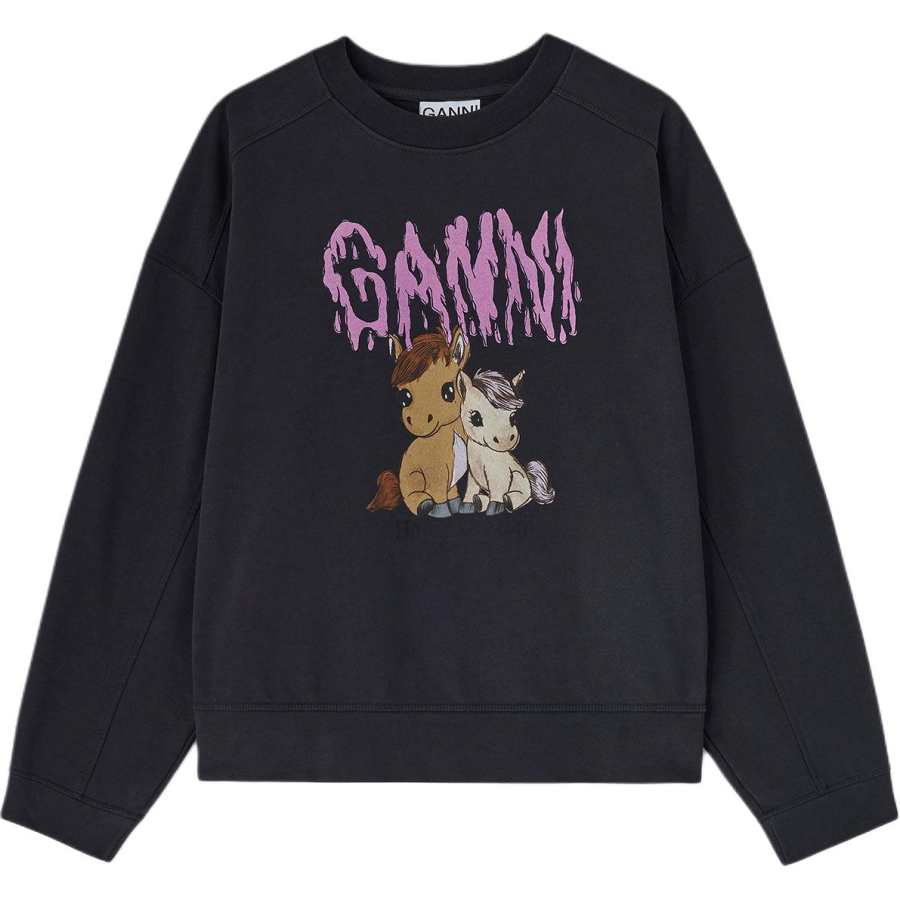 GANNI Ganni Isoli Jersey Sweatshirt