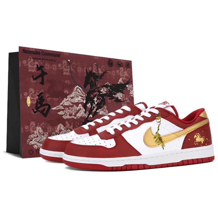 Nike Nike Big Low top Skateboard Shoes Men's China Red