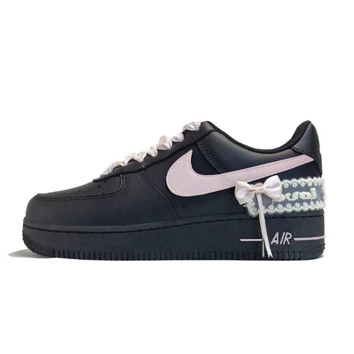 Nike Nike Skateboard Shoes Unisex Low Top Black Pink