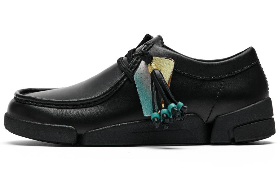 Clarks Trigenic2 Lo Low top Casual Shoes Women's Black