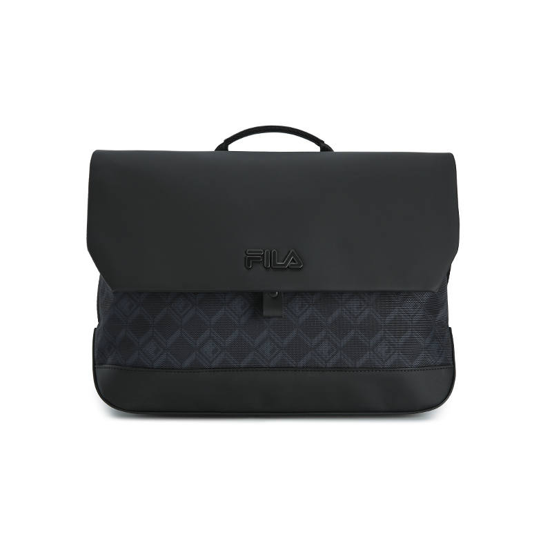 FILA Heritage Fabric, PU Crossbody Bags Men's Jet Black