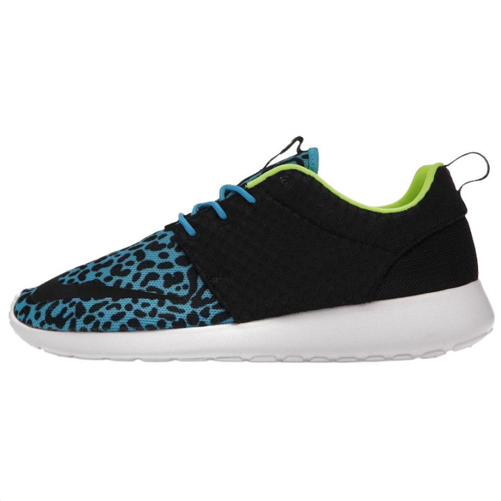 Nike Nike Roshe Run Casual Running Shoes Unisex Black Blue